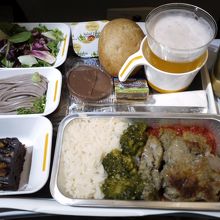 復路機内食１回目