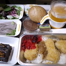 復路機内食１回目