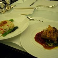 絶品ディナー。もちろん料金はかかりません。