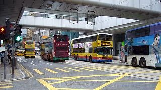 香港中心駅ですが、2路線しかありません