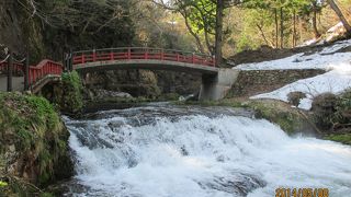 銀山温泉の公園