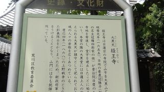 歴史を語る山門