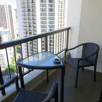 ラナイからの景色はまあまあ