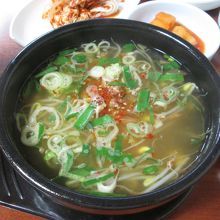 コンナムルクッパです。