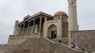 サマルカンドの街並みが一望できる