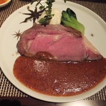 ローストビーフ。