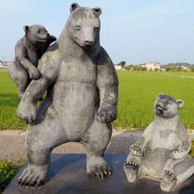 エントランスロードにある作品?。