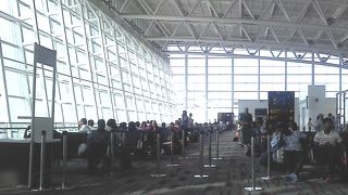 こじんまりした空港