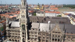 展望台で360度ミュンヘンの街並みを堪能