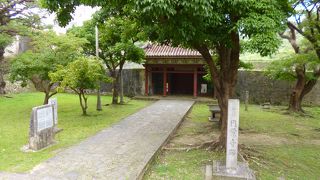 中には入れませんでした