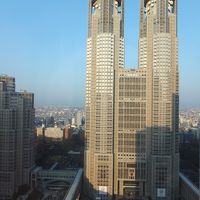 部屋からの眺望。