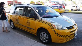 グループ移動はやっぱりタクシーが楽