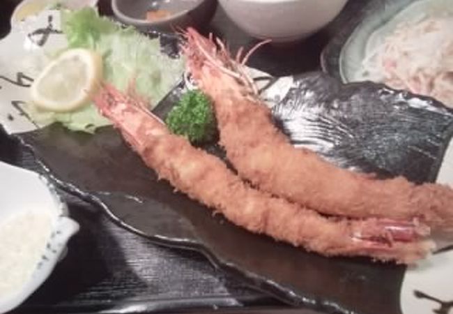 エビフライがお勧め！