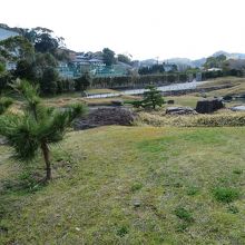 復元された江戸時代の庭園