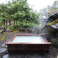 貸切になる露天風呂