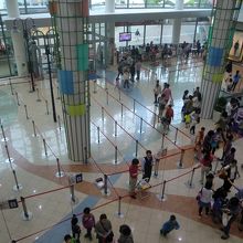 キッザニアで利用した大きなモール