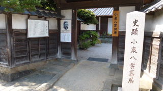 侍の屋敷に住みたかったそうです