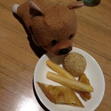 ごまだんごは普通でした。