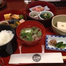 入れ子膳　３３５０円(税別）