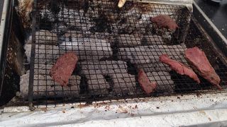 レインボーブリッジを見ながらBBQ