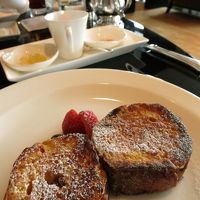 朝食のフレンチトースト