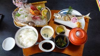 親父が釣った魚定食