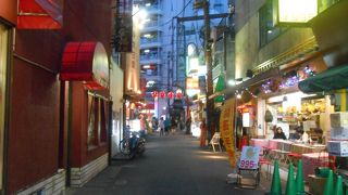 中華街の裏通り