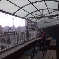 屋上の休憩・団欒スペース