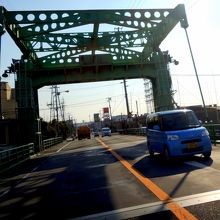 東高洲橋 （ヒガシタカスバシ）は珍しい可動橋