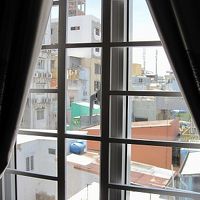 わずかだけど外も見える