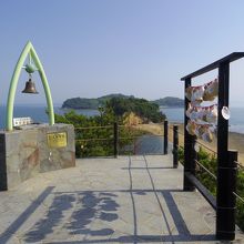 展望台の突き当たり