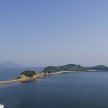 ホテルから見えたエンジェルロード