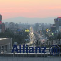 ソフィアの中心街方向です。