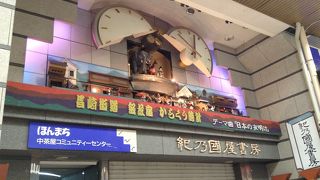 本町商店街からくり時計  飯塚