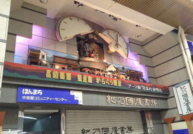 本町商店街からくり時計  飯塚
