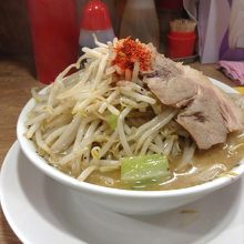 豪快なラーメン！
