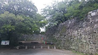 天守閣がなくても、意外と眺めはよい。