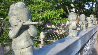 橋にある色々なオブジェ☆