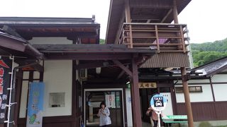 立石寺の玄関口