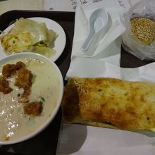台湾の朝食