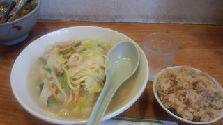 ちゃんぽんが有名なお店