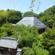 古門堂というお茶室で抹茶をいただけます