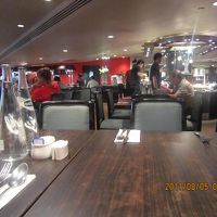 朝食会場　バイキング