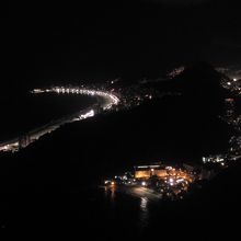 コパカバーナ方面の夜景