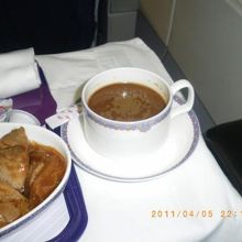 中国東方航空ファーストクラスドリンク