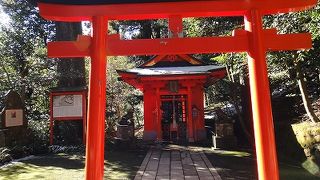 箱根神社の途中