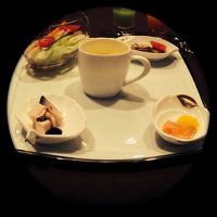 朝食のプレート