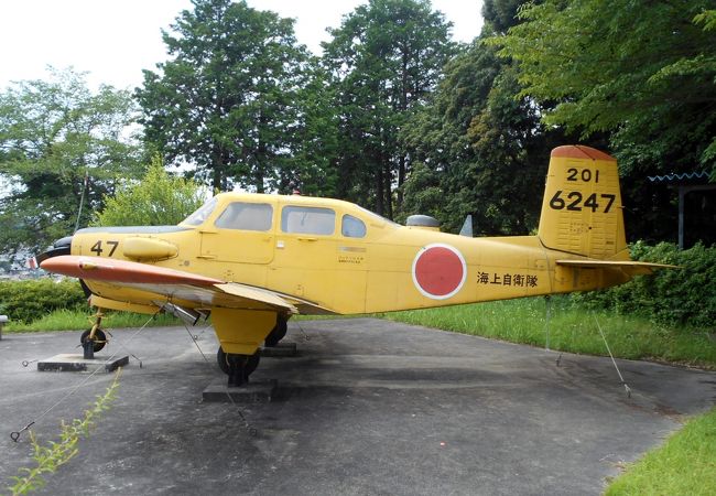 幸田町にある屋外展示の飛行機は必見！