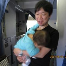 このベビーは泣かないのだ、凄い