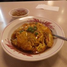 食べた天津丼です